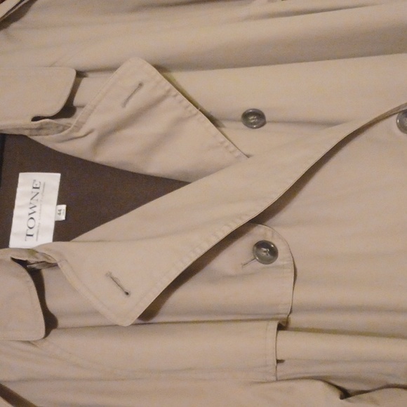 👄SALE! London Fog Trench Coat EUC 44L SALE!  On Sale through February 2025. - Picture 9 of 12